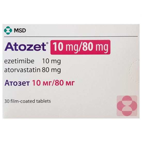 Atozet 10/80 mg Atozet 10/80 mg
