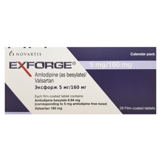 Exforge 5/160 mg Exforge 5/160 mg