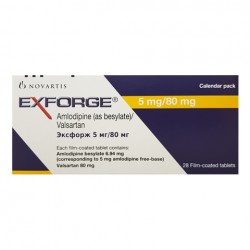 Exforge 5/80 mg Exforge 5/80 mg
