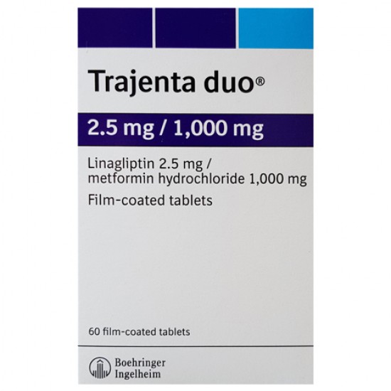 Trajenta Duo 2.5/1000 mg Trajenta Duo 2.5/1000 mg