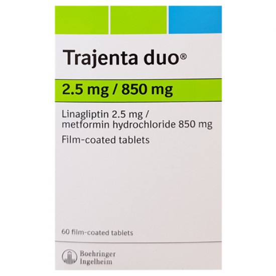Trajenta Duo 2.5/850 mg Trajenta Duo 2.5/850 mg
